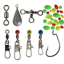 160pcs/box Fishing Accessories Kit Including Jig Hooks Tool Hot Sinker L8B1