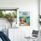 Frameless Painting By Numbers Summer Goblin DIY Handmade Drawing On Canvas Kit