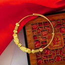 Bangle Chinese Lucky Feng Shui Double Filled Beads Bracelet L3C4 Unisex W7H2