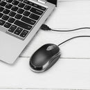 Work Long Laptop Ergonomic Optical Game Gaming Mice Backlight USB Wired Mouse