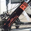 TOOPRE Bicycle Frame Protector Mountain Bike Chain Guard Cover (Orange) Newly