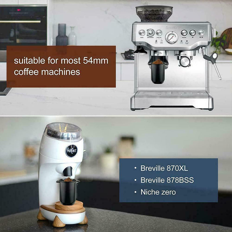 Dosing Cup Powder Feeder For 54mm Breville 870/878/880 Machine Espresso U4 E6B4