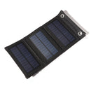 5W 5V Cellphone Solar Charger Panel Outdoor Camping Hike Folding USB Power
