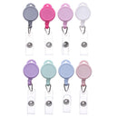 ID Name Card Office Supplies Key Ring Retractable Badge Holder Lanyards