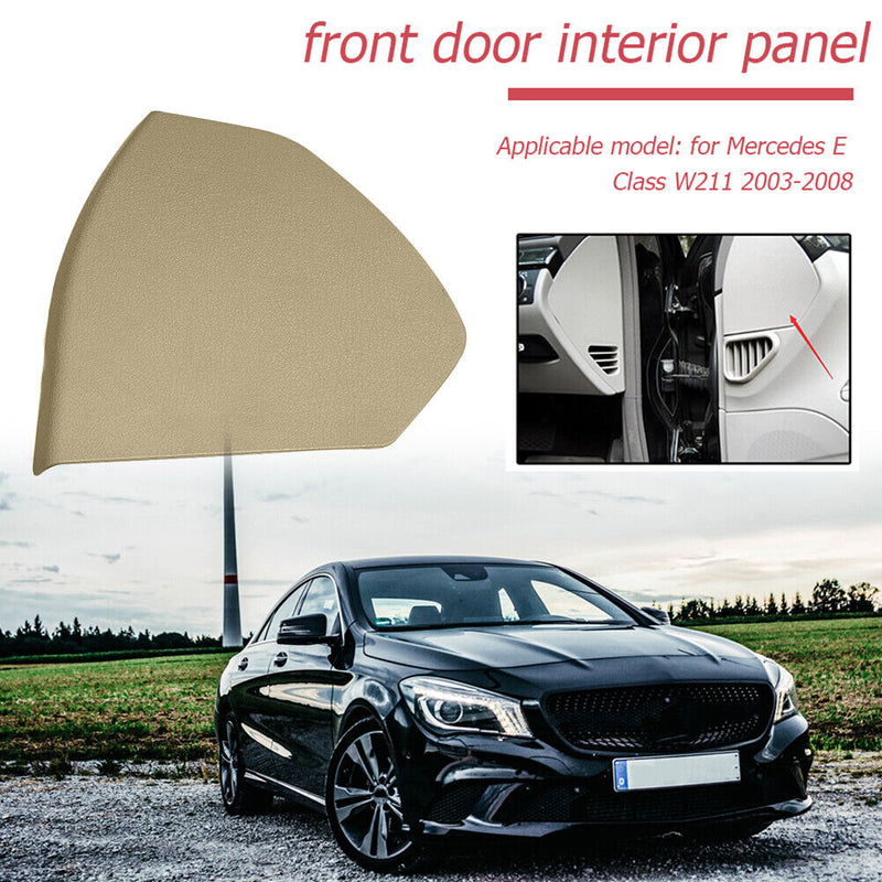 Car Right Front Door Trim Shell for Benz E Class W211 (Deerskin Beige)