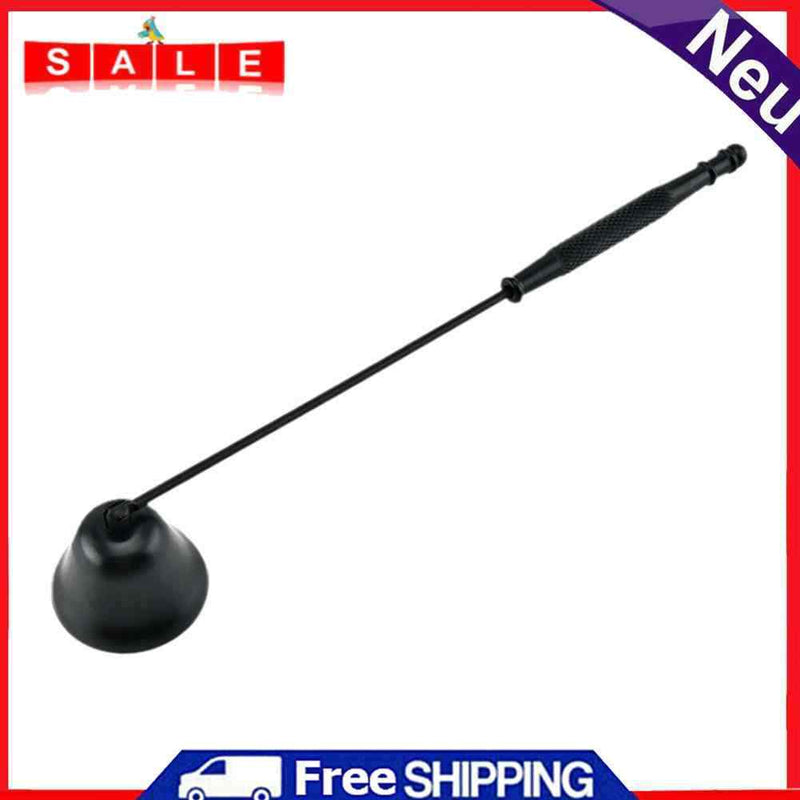 21cm Stainless Steel Wick Eraser Household Candle Eraser Tool (Black)