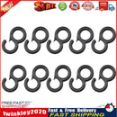 10pcs Plastic Tent Light Hanging Hooks Canopy Tarp Fixed Clip Hook (B) Newly