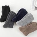 5 Paar Herren Wolle Kaschmir Dicke Sport Winter Warme Weiche Solide Neue Socken.