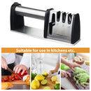 Scissor Sharpeners 4 Stage with Diamond Ceramic Tungsten Kitchen Sharpen Tool