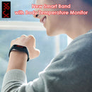 Smart Watch LED Time Display Body Temperature Measurement Thermometer Smartwatch