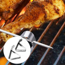 Coffee Cup Clamp Stainless Steel Oven Barbecue BBQ Thermometer Sample Clip Holder