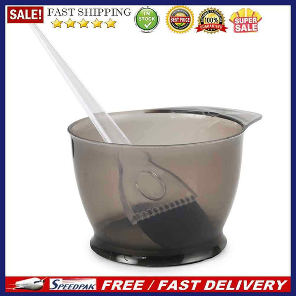 2pcs Hair Dye Coloring Bowl Comb Set Barber Salon Tint Color Hairdressing Too