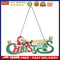 DIY Diamond Painting Merry Christmas Board Pendant Rhinestone Charm (DP009)