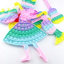 Anti-Stress Dancer Push Bubble Decompression Multifunctional Board Cup Mat Newly