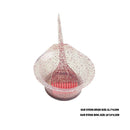 Professional Hair Dyeing Brush Bowl Hair Coloring Comb Mixing Bowls (Pink) Newly