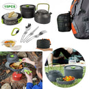 Bowl Pan Outdoor Supplies Cookware Set Cooking Pot Camping Picnic Utensils Set
