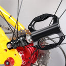 MUQZI 2pcs Bike Pedal Quick Release Buckle Pedal Frame Fixing Base (Black) Newly