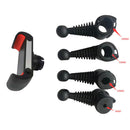 360 Rotating Golf Swing Training Recording Phone Clip Holder (Black Red) Newly