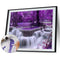 Paint By Numbers Purple Forest Waterfall DIY Acrylic Painting Kit (B964)
