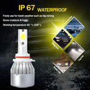 2pcs LED Car Light Bulbs 9005 9006 H1 H3 H7 H11 3000K Auto Headlight Fog Lamp