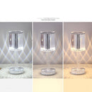 RGB Color Touching Control USB Rechargeable Lamp Crystal Night Light Cup