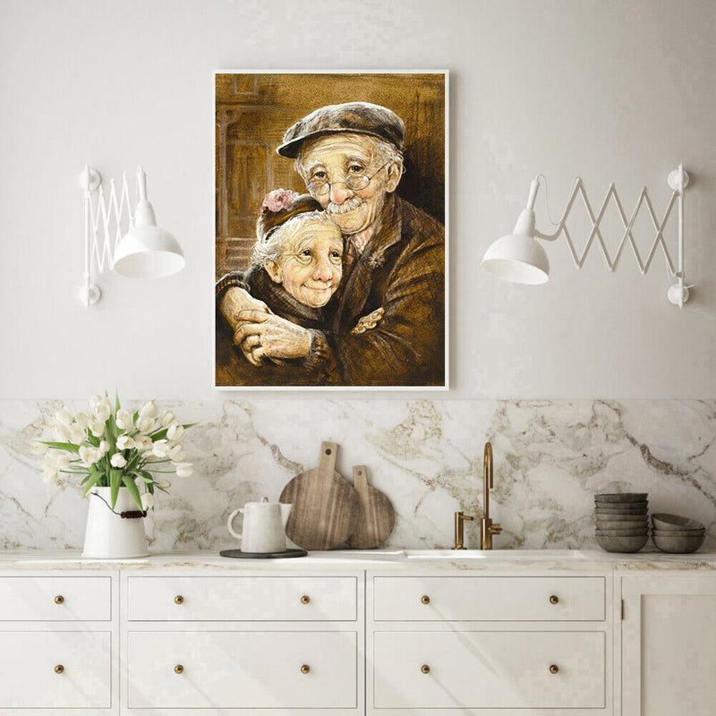 Oil Paint By Numbers Elder Coupe Coloring Picture Digital L452