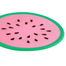 Silicone Non-Slip Fruit Pattern Placemat Round Insulation Table Cup Pad(2)