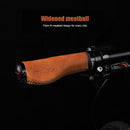 Club 1 Pair Bicycle Leather Handlebar Grip Covers Cycling Handle Protect Cover