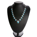Fashion Turquoise Necklace Retro Boho Flower Beach Statement Choker Jewelry