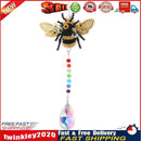 DIY 5D Diamond Painting Rainbow Maker Wind Chime Light Catcher Decor (Bee) Newly