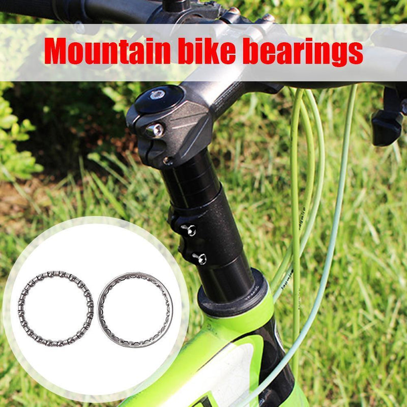 MTB Bike Ball Bearing for 34/44mm Bicycle Fork Headset 10pcs Set Accessory