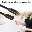 1.5m Type-C Male to Female Extension Cable USB 3.1 Data Charging Connector