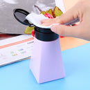 220ml Nail Polish Remover Liquid Bottle Empty Lock Pump Dispenser (Purple) Newly