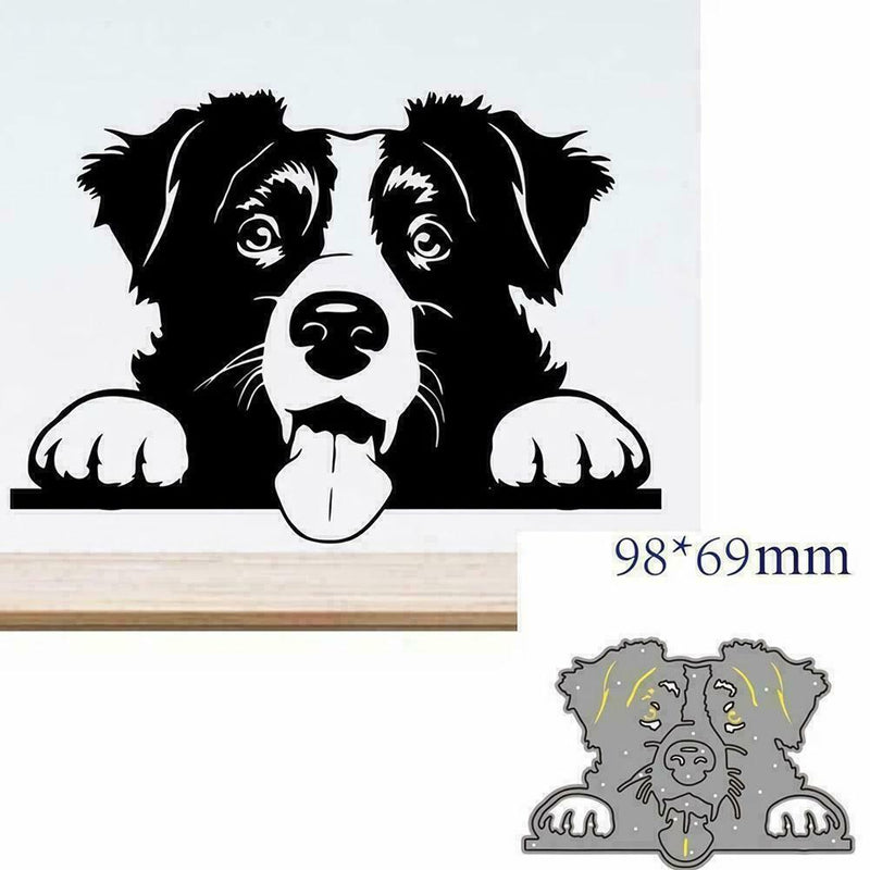 Dog Metal Cutting Dies Cutting Stencil DIY Scrapbooking Card E0E5 Paper Q4E4