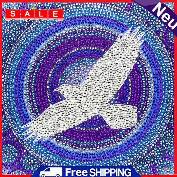 5D Full Special Shaped Drill Wall Picture DIY Flying Doves Diamond Painting Set