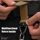 Triangle Backpack Hanging Buckle 360-Degree Rotation D-Shaped Hook (Khaki)