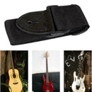Guitar Strap Adjustable Universal Nylon Guitar Strap K2F1 W8R8 With PU K0R1