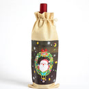 DIY Special Drill Diamond Painting Christmas Wine Bottle Covers (TB005)