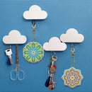 5pcs Diamond Painting Keychain DIY Mandala Key Ring Pendants (YSK086) Newly