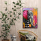 DIY Oil Drawing By Numbers Deer Frameless 40x50cm Animal on Canvas Decor