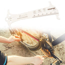 Stainless Steel Mountain Road Bike Chains Measuring Rulers Cycling Accessories