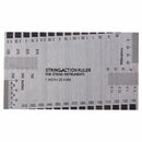 Instruments Steel Guitar Acoustic String Action Pitch Luthier Ruler Gauge