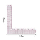 10pcs L Shape Garment Cutting Acrylic Quilting Ruler Tailor Ruler