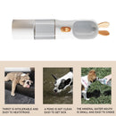 Portable Pet Dog Water Bottle Travel Outdoor Walking Cat Drinking Cup Dispens
