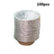 100pcs/set Disposable Tin Foil Egg Tart Molds Cupcake Pan Round Baking Cup