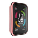 Soft Protective Guard for Huawei Bracelet 6 Watch Screen Protector (Pink) Newly