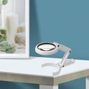 LED Folding Light Magnifier for Book Newspaper Reading Portable Handheld Magnifier