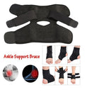 Adjustable Polyester Bandage Foot Sleeve Breathable Ankle Brace Ankle Support