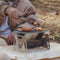 Stainless Steel Portable Folding BBQ Grill Stove Outdoor Heater Kits Newly