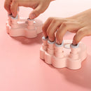 1 Pair Piano Finger Trainers Hand Strength Exerciser for Beginner (Pink) Newly